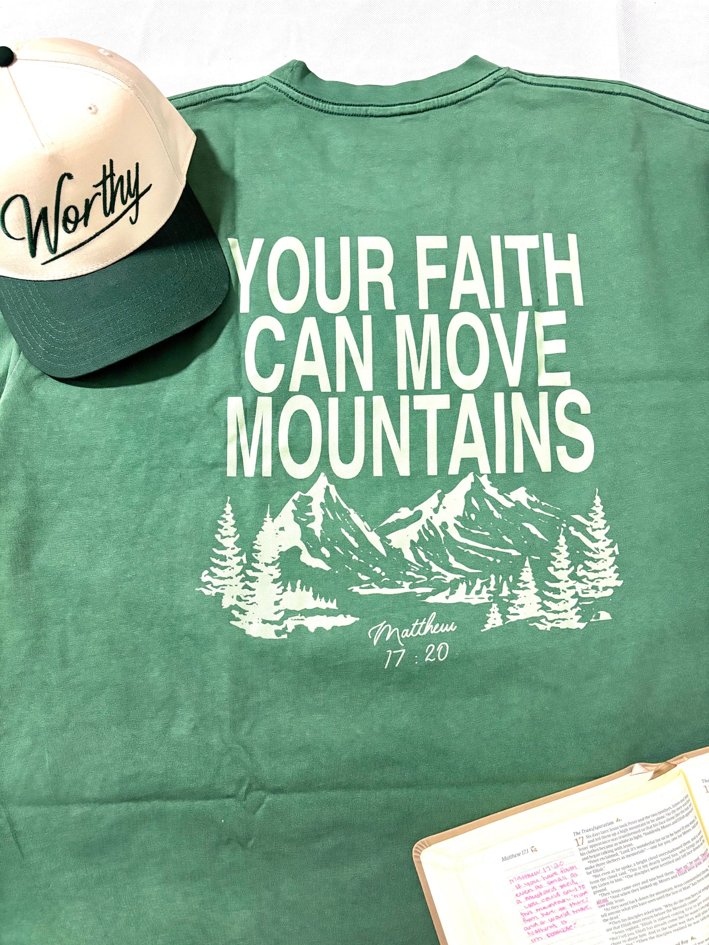 'Faith Can Move Mountains' Shirt