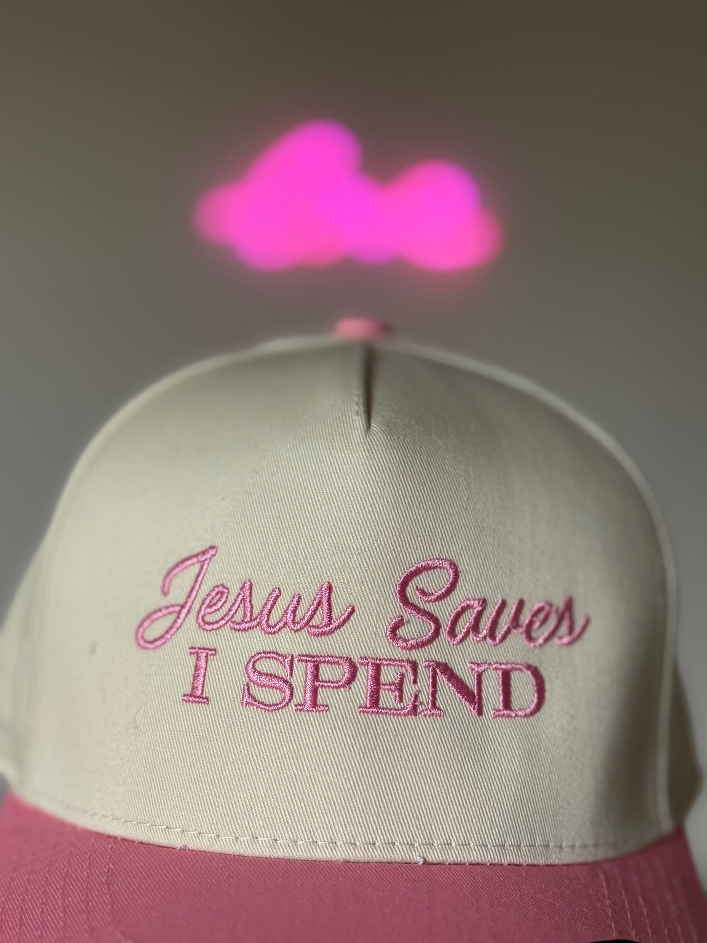 'Jesus Saves I Spend' Hat