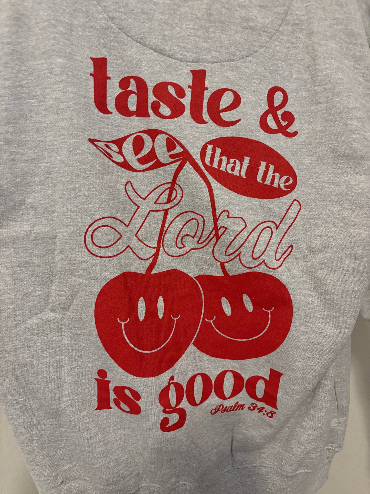 Cherry 'Taste and See' Sweatshirt