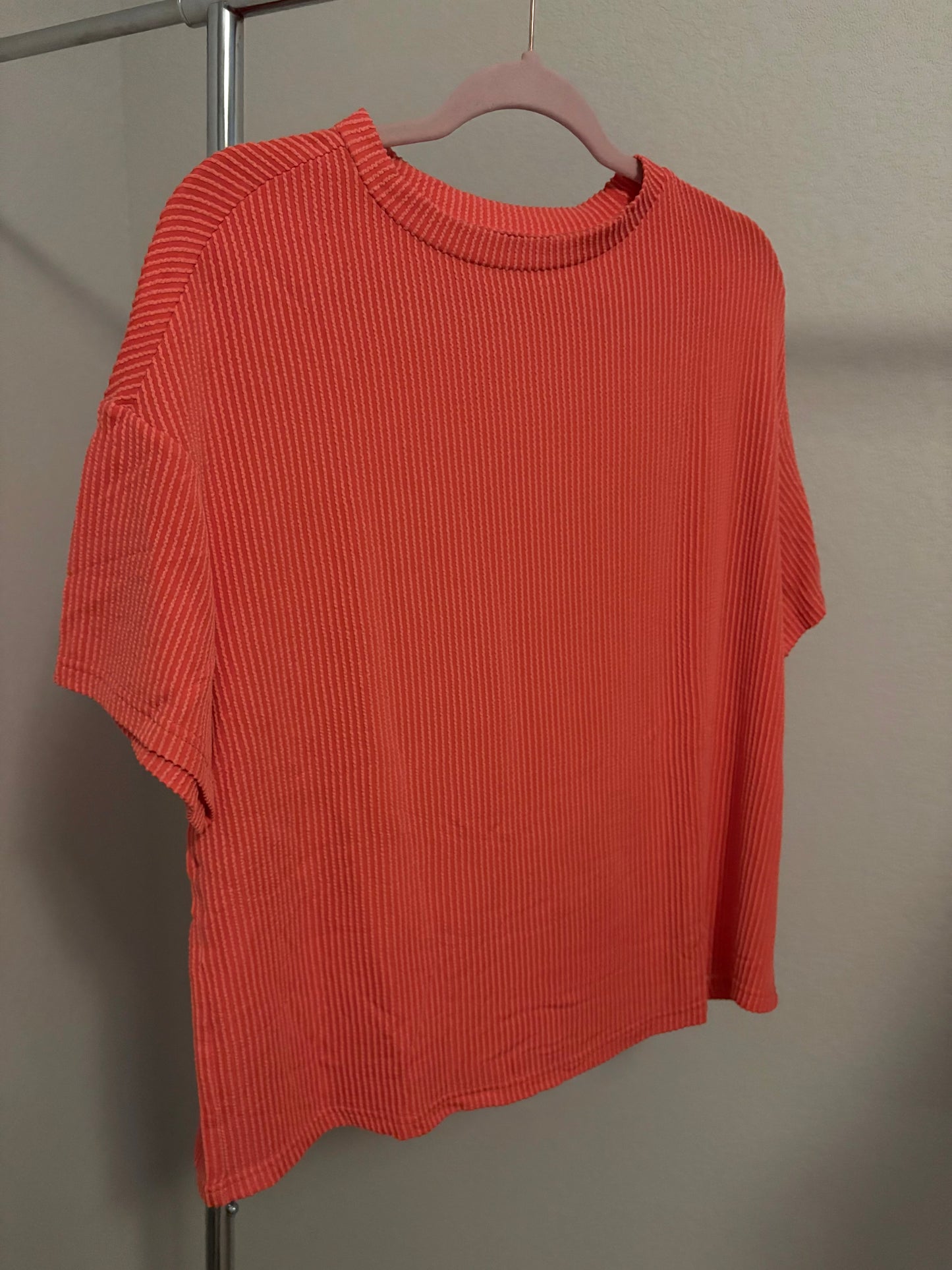 Peachy Knit Loose Fit Set