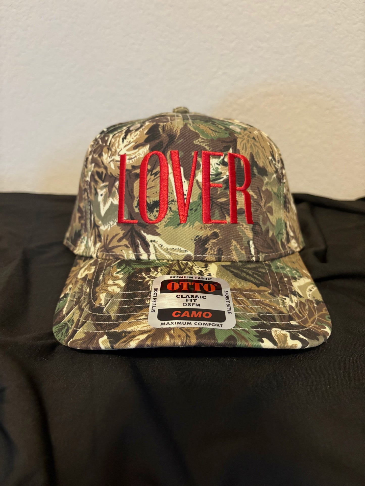 'Lover' Camo Hat