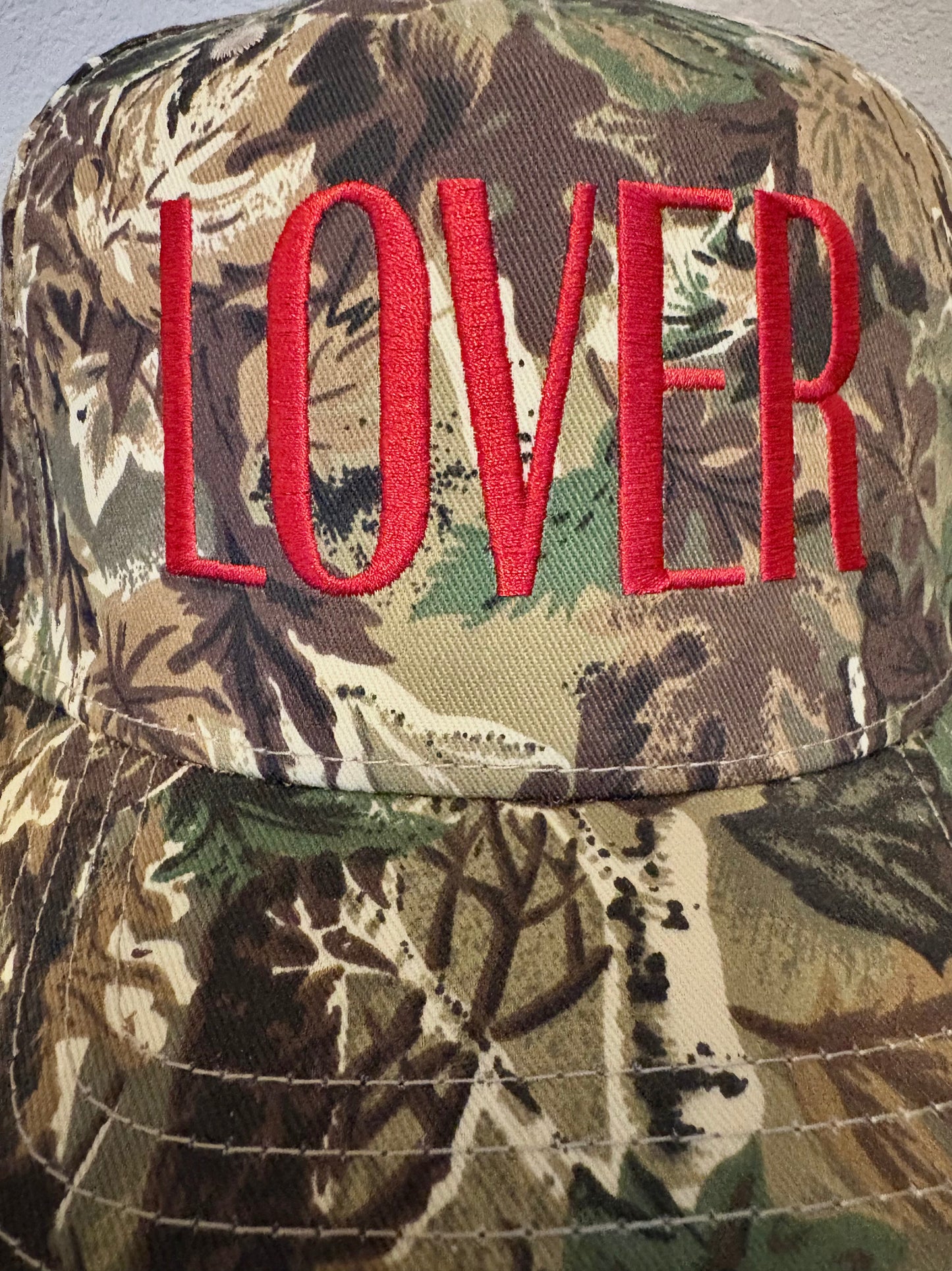 'Lover' Camo Hat
