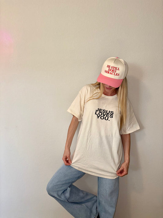 'Jesus Loves You' Tee