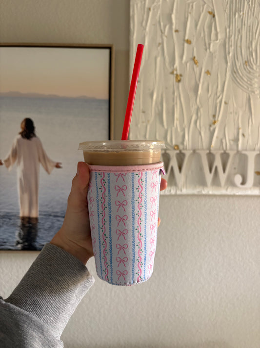 Pink Coquette Drink Sleeve