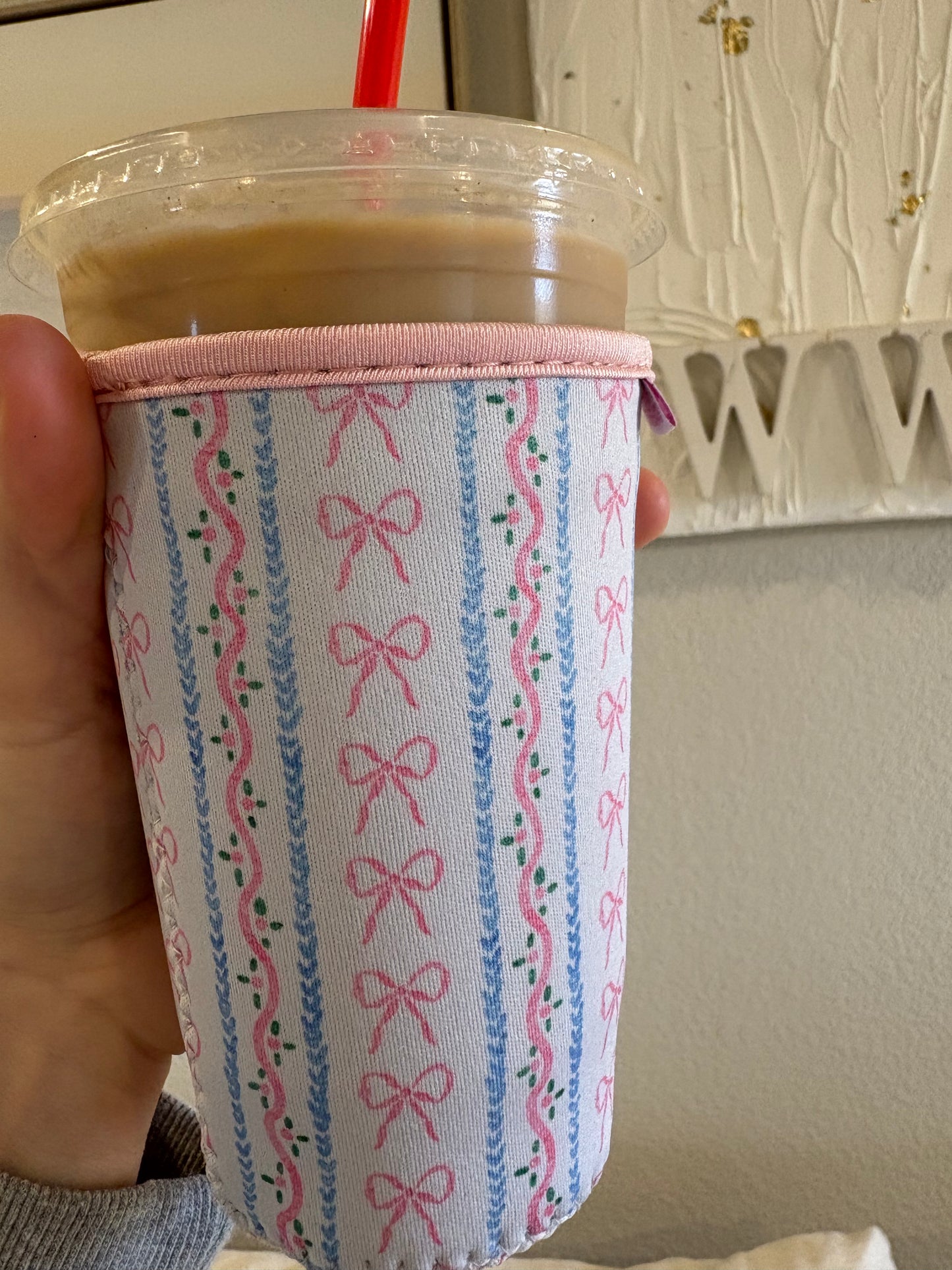 Pink Coquette Drink Sleeve