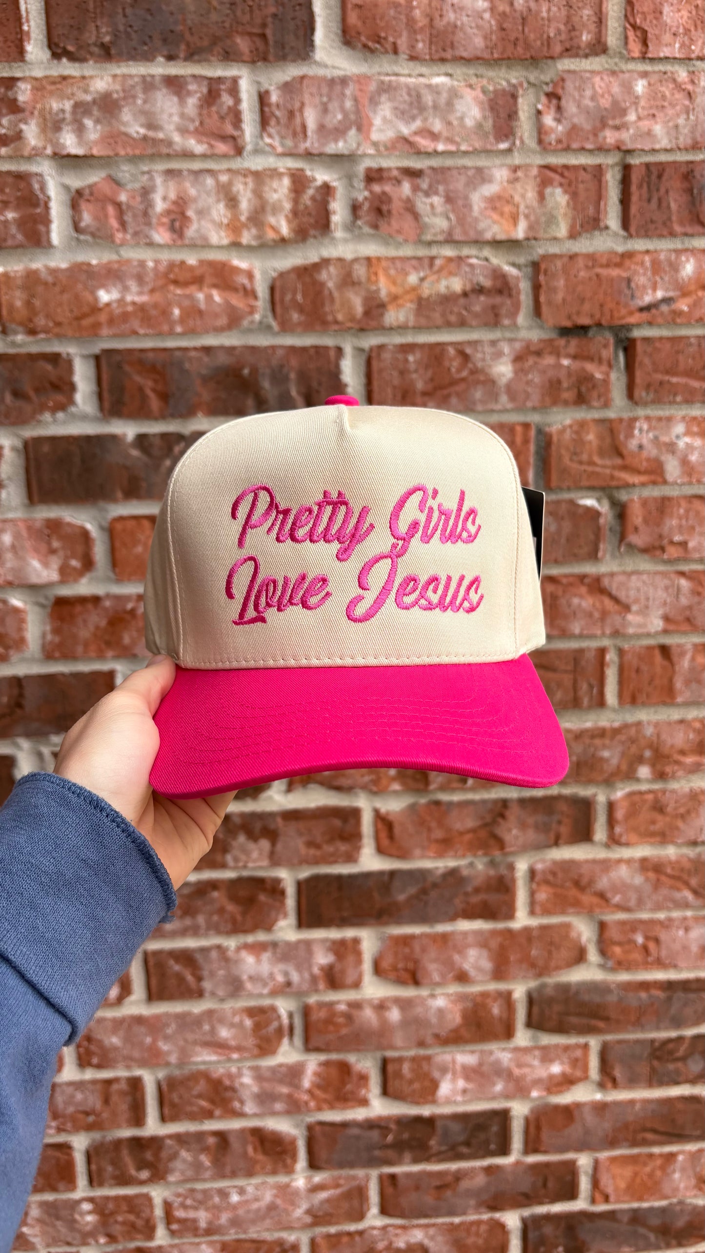 Pretty girls love Jesus hat