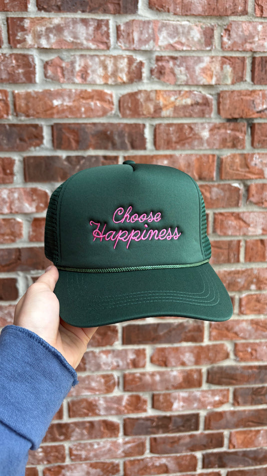 Choose Happiness Trucker Hat